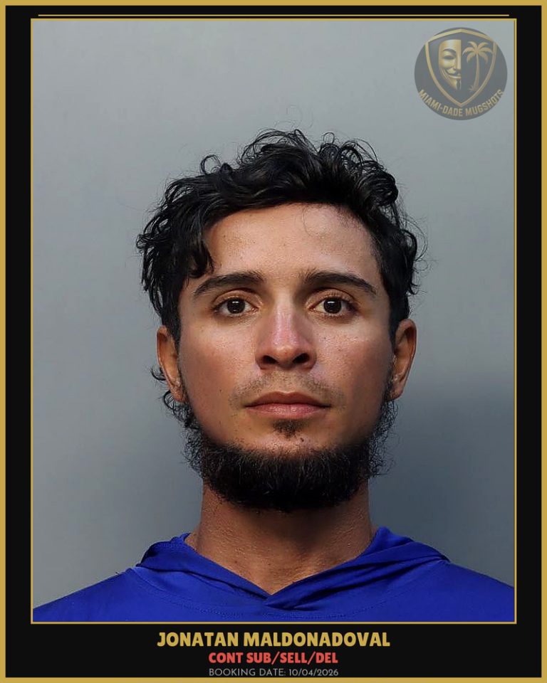 Maldonadoval Jonatan Arrested – CONT SUB/SELL/DEL – Miami-Dade County (Unknown)