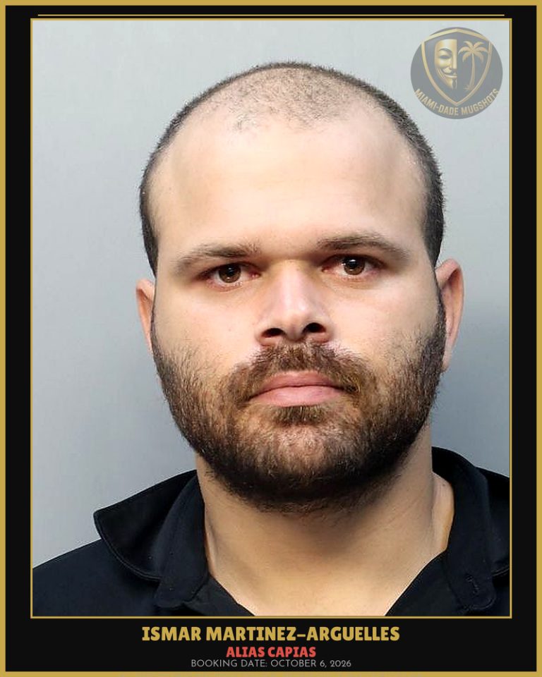 Martinez-Arguelles Ismar Arrested – ALIAS CAPIAS – Miami-Dade County (October 6, 2026)