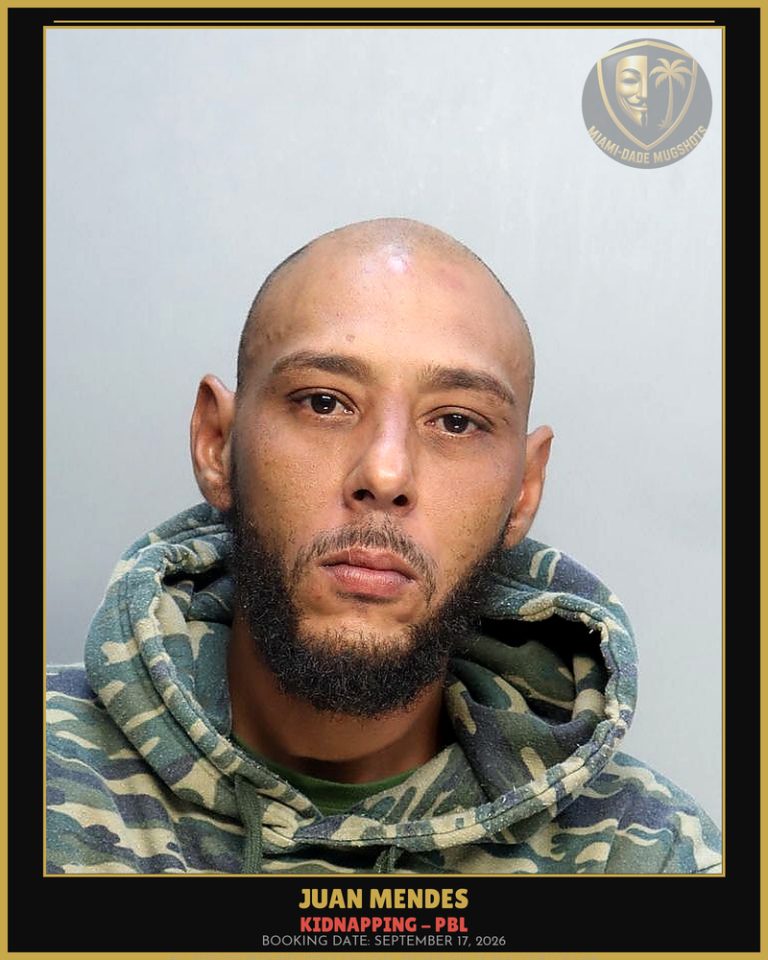Mendes Juan Arrested – KIDNAPPING – PBL – Miami-Dade County (September 17, 2026)