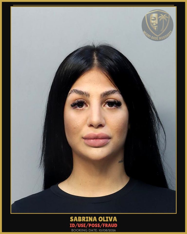 Oliva Sabrina Arrested – ID/USE/POSS/FRAUD – Miami-Dade County (Unknown)