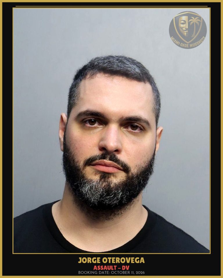Oterovega Jorge Luis Arrested – ASSAULT – DV – Miami-Dade County (October 11, 2026)