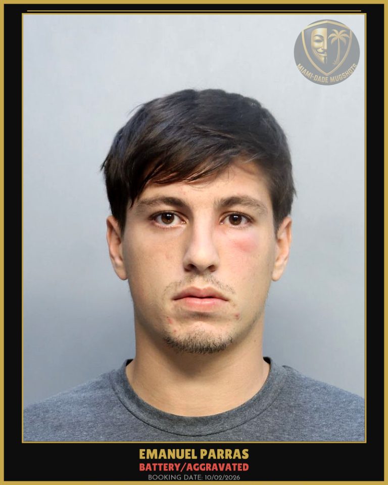 Parras Emanuel  Ceasar Arrested – BATTERY/AGGRAVATED – Miami-Dade County (Unknown)