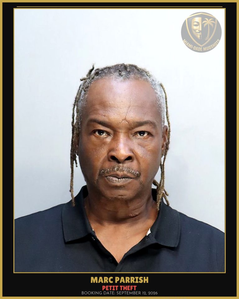 Parrish Marc  Kevin Arrested – PETIT THEFT – Miami-Dade County (September 12, 2026)