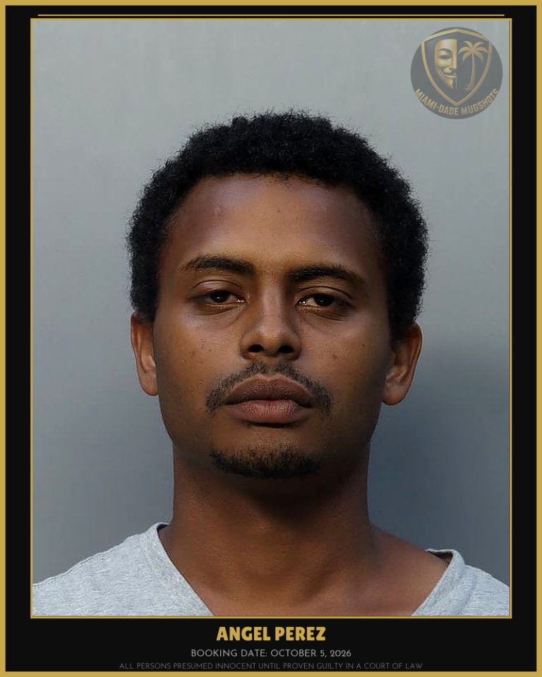 Perez Angel Jr Arrested – Miami-Dade County (October 5, 2026)