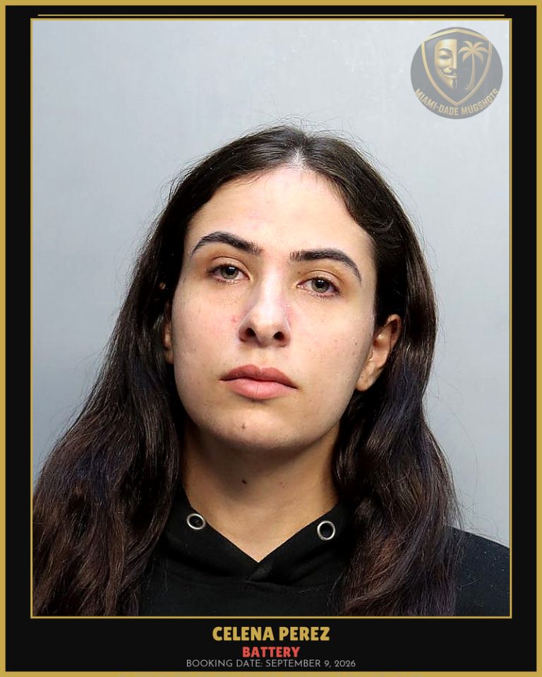 Perez Celena Layla Arrested – BATTERY – Miami-Dade County (September 9, 2026)