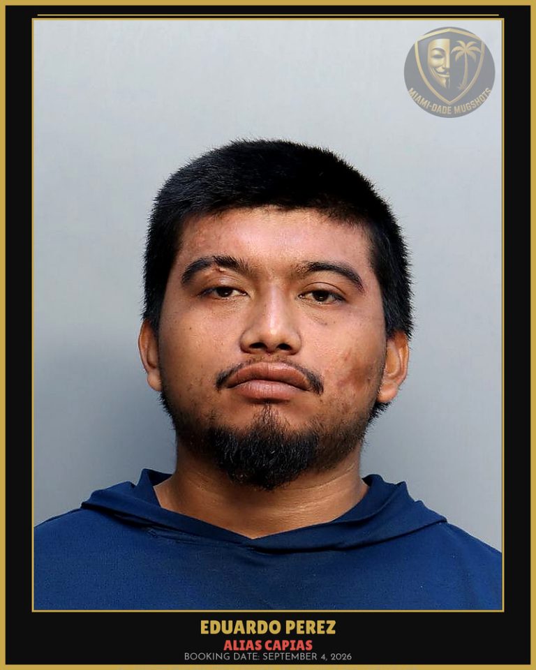 Perez Eduardo  Garcia Arrested – ALIAS CAPIAS – Miami-Dade County (September 4, 2026)