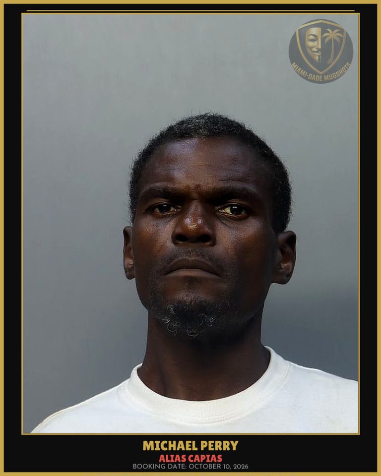 Perry Michael  Oshea Arrested – ALIAS CAPIAS – Miami-Dade County (October 10, 2026)