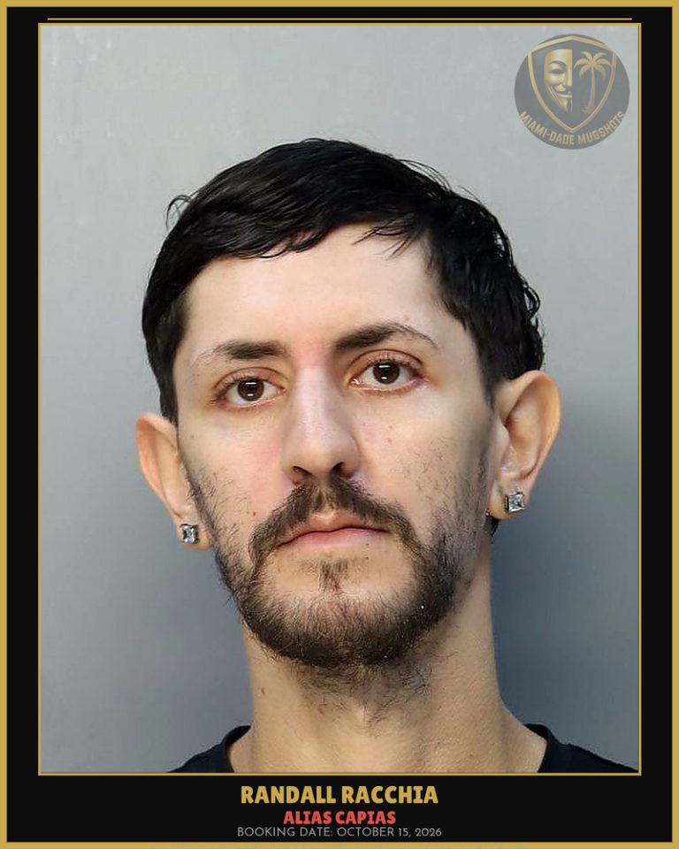 Racchia Randall  Robert Arrested – ALIAS CAPIAS – Miami-Dade County (October 15, 2026)