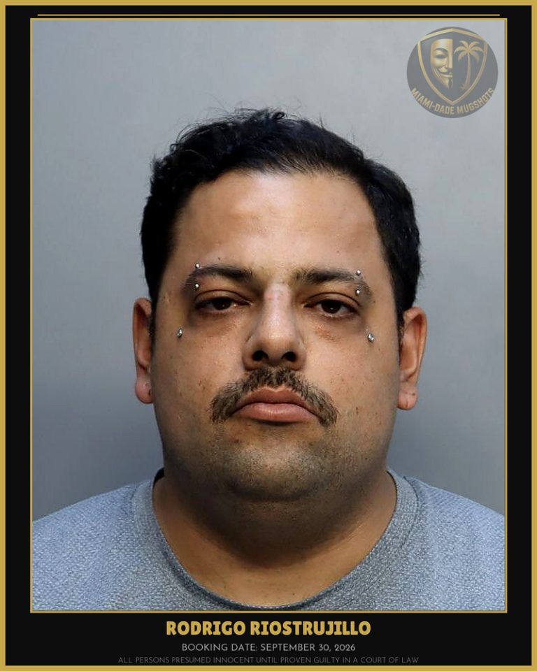 Riostrujillo Rodrigo Arrested – Miami-Dade County (September 30, 2026)