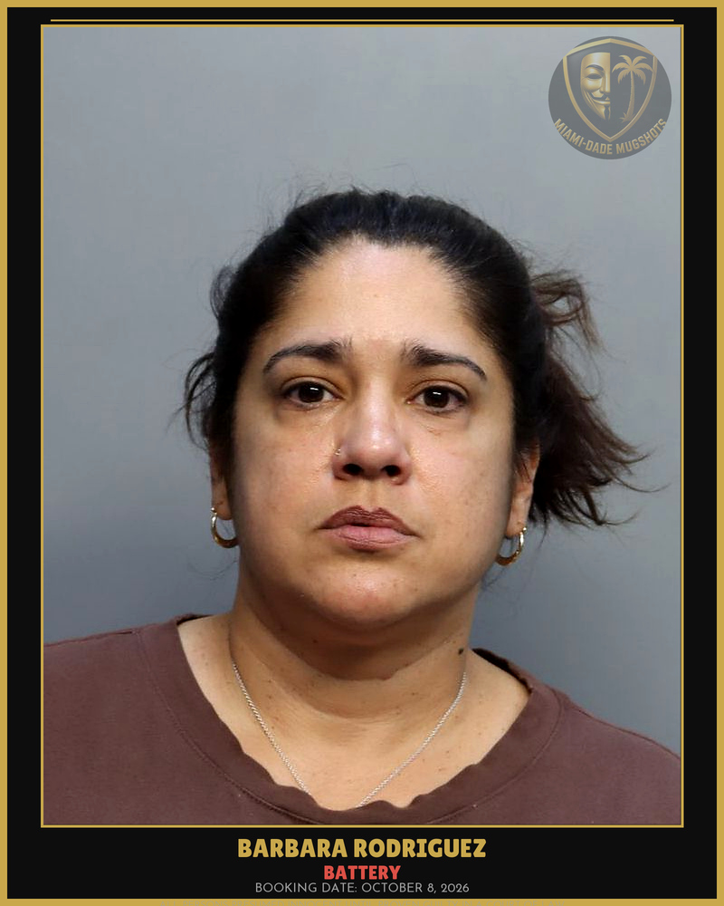 Rodriguez Barbara  Sandra Arrested – Battery – Miami-Dade County (October 8, 2026)