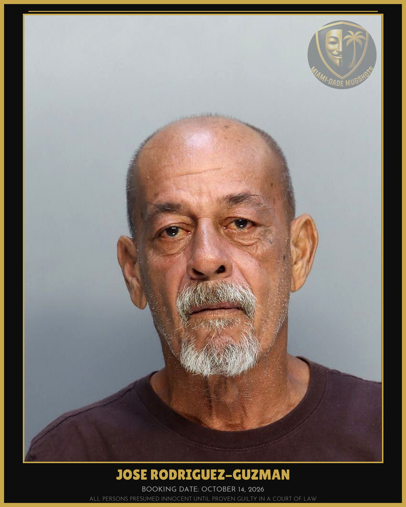 Rodriguez-Guzman Jose Alberto Arrested – Miami-Dade County (October 14, 2026)