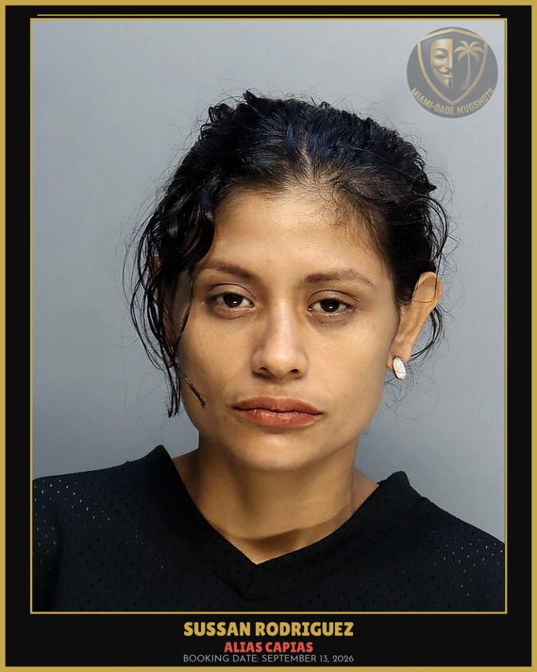 Rodriguez Sussan Arrested – ALIAS CAPIAS – Miami-Dade County (September 13, 2026)