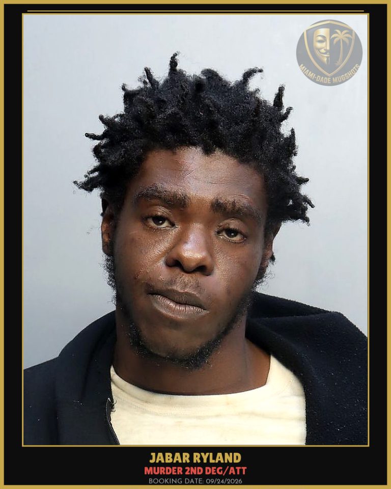 Ryland Jabar  Joe Arrested – MURDER 2ND DEG/ATT – Miami-Dade County (Unknown)