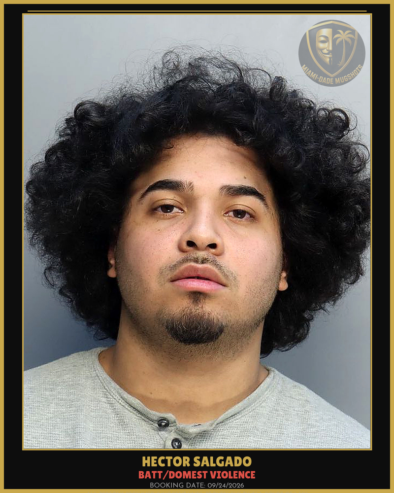 Salgado Hector Jose Arrested – Batt/Domest Violence – Miami-Dade County (Unknown)