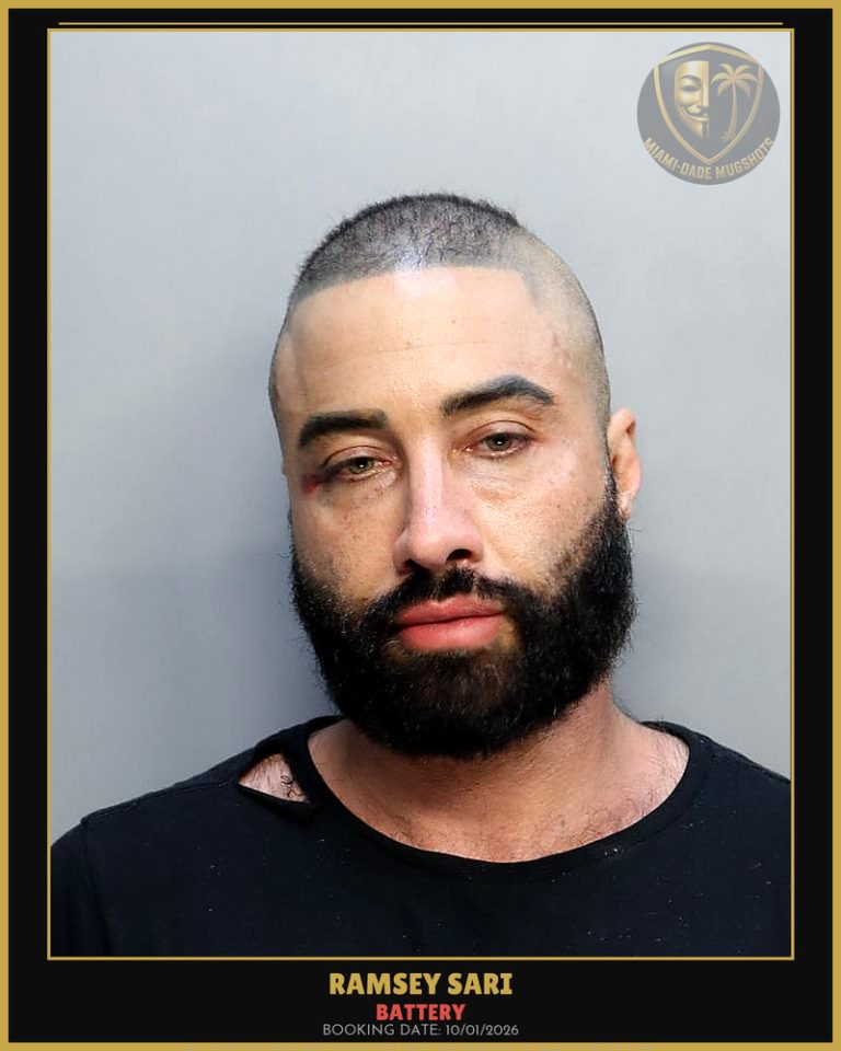 Sari Ramsey Arrested – BATTERY – Miami-Dade County (Unknown)