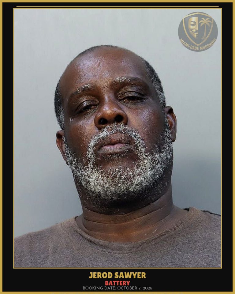 Sawyer Jerod  S Arrested – BATTERY – Miami-Dade County (October 7, 2026)