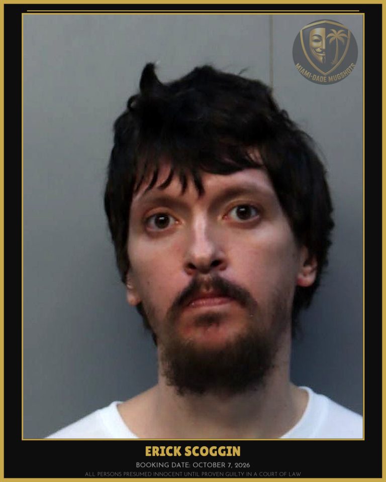 Scoggin Erick Arrested – Miami-Dade County (October 7, 2026)
