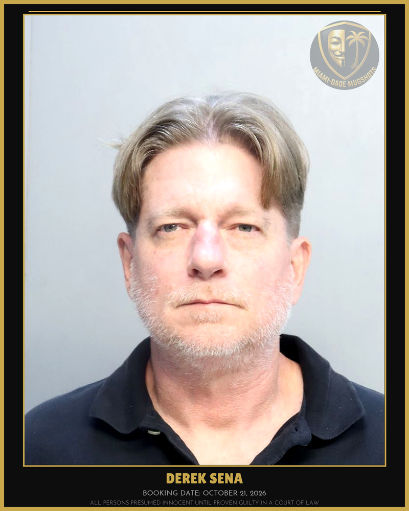 Sena Derek  Richard Arrested – Miami-Dade County (October 21, 2026)