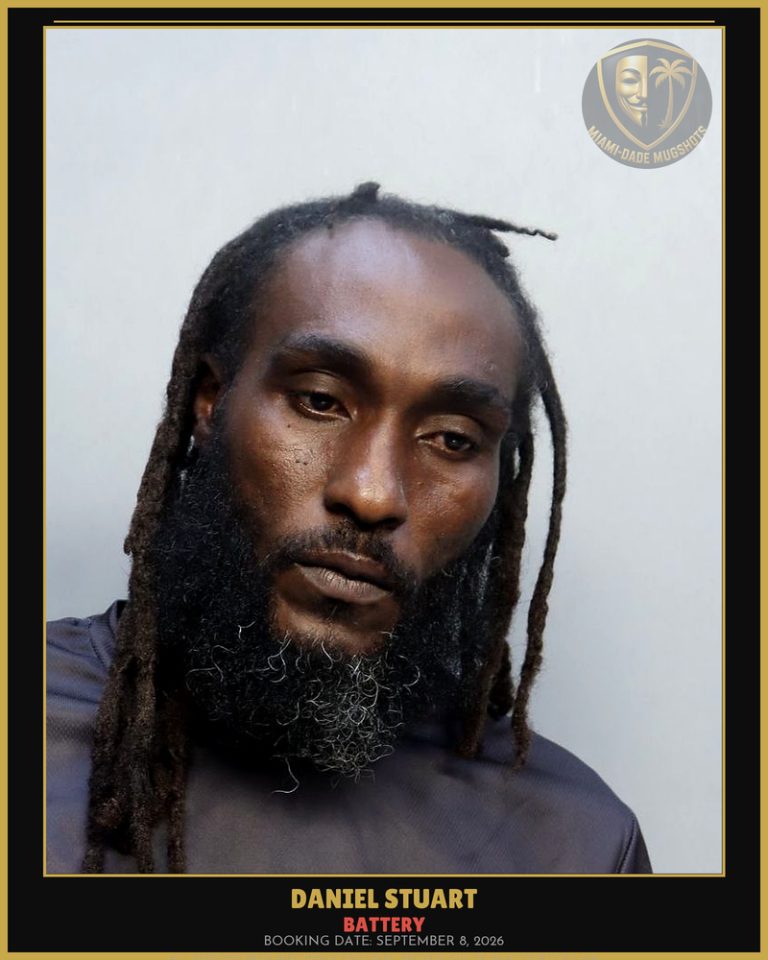 Stuart Daniel  Terence Arrested – BATTERY – Miami-Dade County (September 8, 2026)