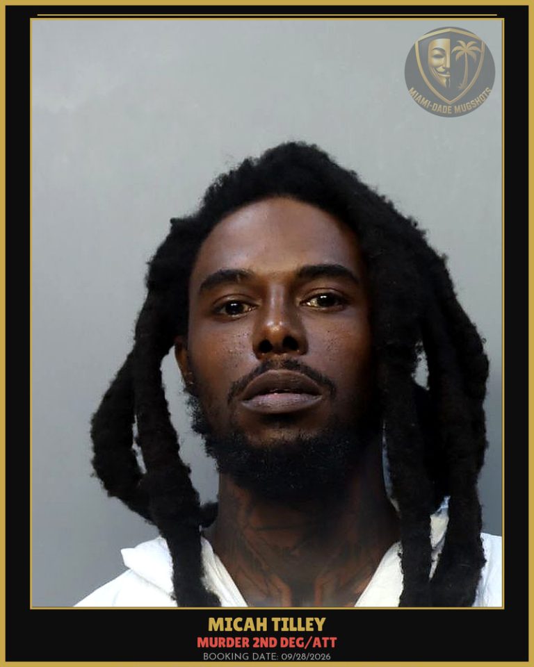 Tilley Micah Lendale Arrested – MURDER 2ND DEG/ATT – Miami-Dade County (Unknown)