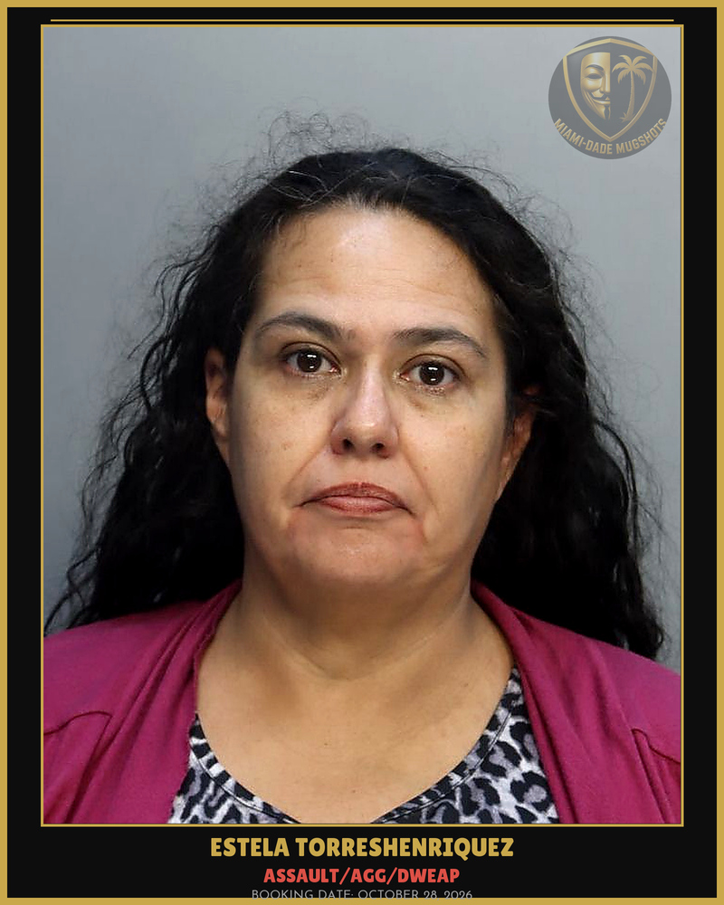 Torreshenriquez Estela Maria Arrested – Assault/Agg/Dweap – Miami-Dade County (October 28, 2026)