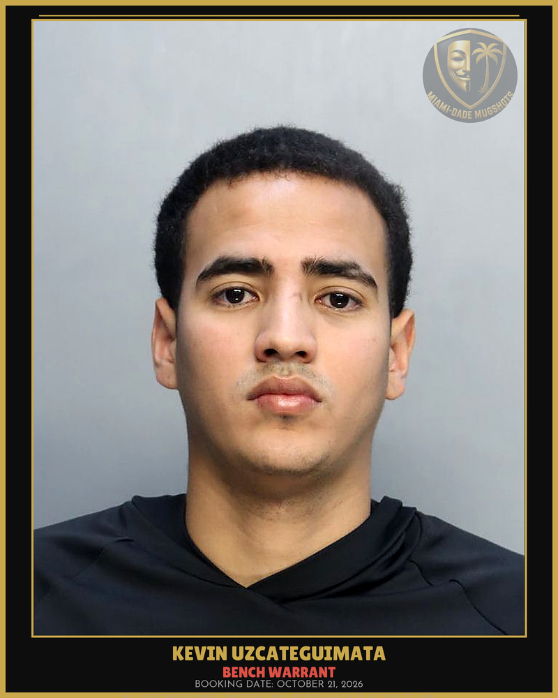 Uzcateguimata Kevin  Alejandro Arrested – Bench Warrant – Miami-Dade County (October 21, 2026)
