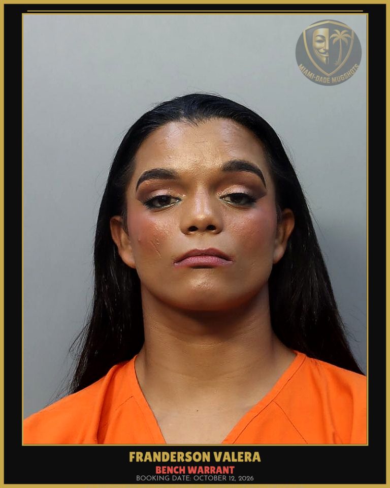 Valera Franderson Arrested – BENCH WARRANT – Miami-Dade County (October 12, 2026)