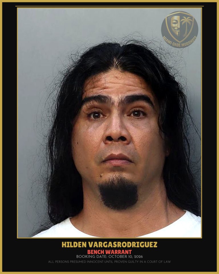 Vargasrodriguez Hilden Brand Arrested – BENCH WARRANT – Miami-Dade County (October 10, 2026)