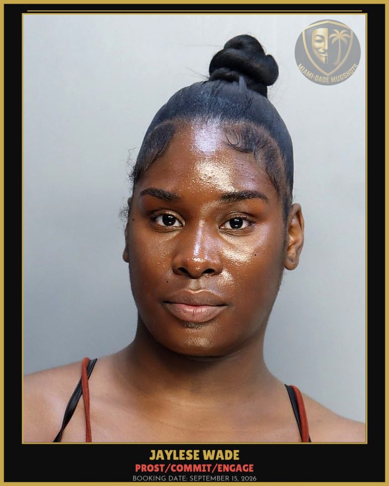 Wade Jaylese Arrested – PROST/COMMIT/ENGAGE – Miami-Dade County (September 15, 2026)