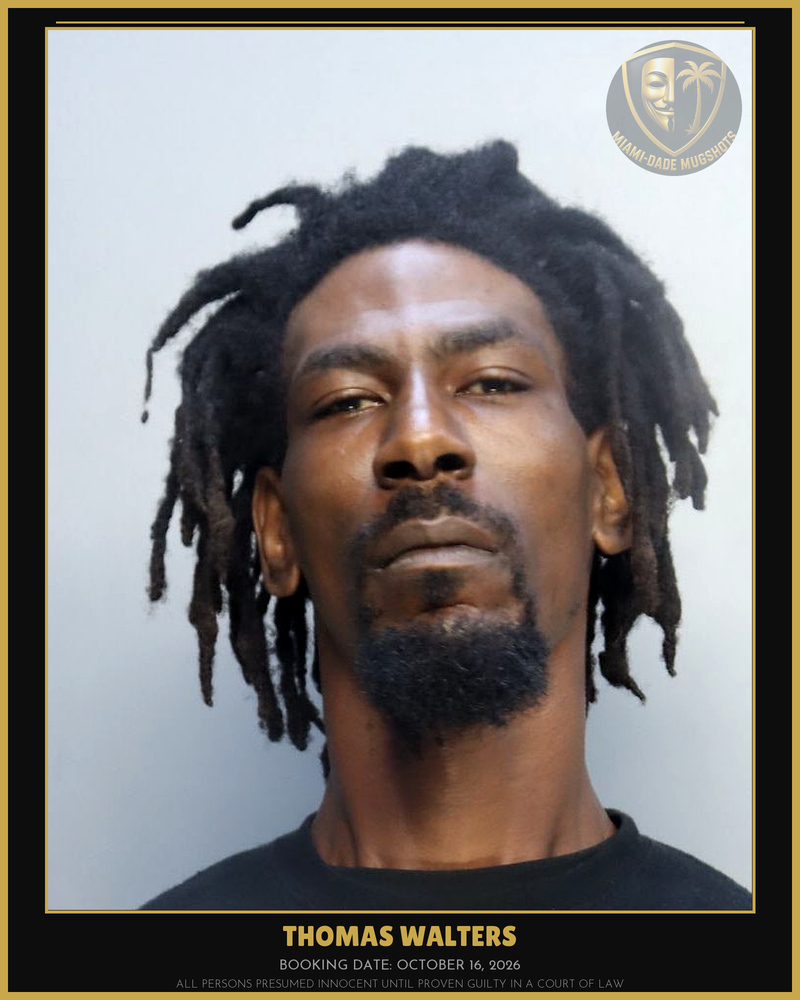 Walters Thomas Eason Arrested – Miami-Dade County (October 16, 2026)