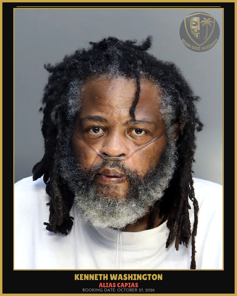 Washington Kenneth  Jones Arrested – Alias Capias – Miami-Dade County (October 27, 2026)