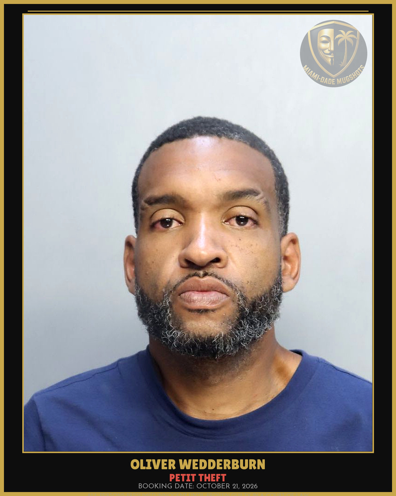 Wedderburn Oliver  Lino Arrested – Petit Theft – Miami-Dade County (October 21, 2026)