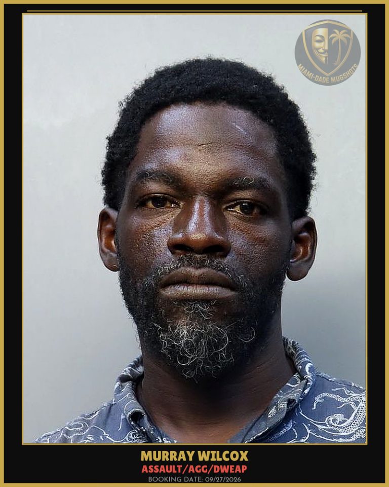 Wilcox Murray  Lenard Arrested – ASSAULT/AGG/DWEAP – Miami-Dade County (Unknown)