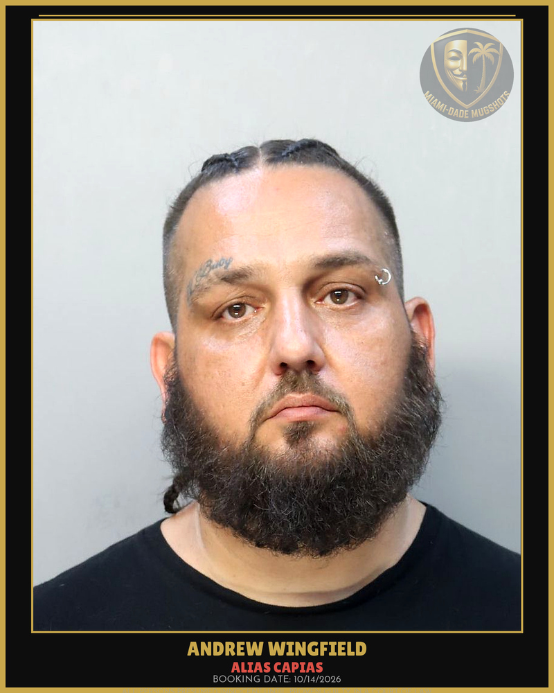 Wingfield Andrew Arrested – Alias Capias – Miami-Dade County (Unknown)