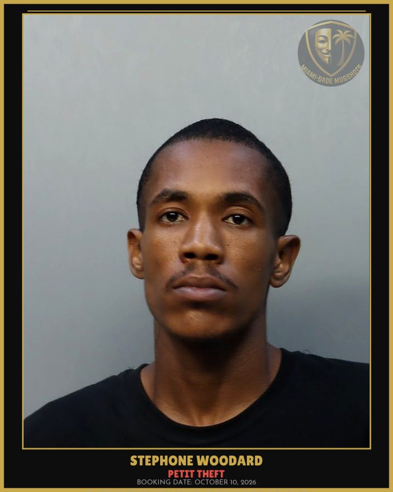 Woodard Stephone Arrested – PETIT THEFT – Miami-Dade County (October 10, 2026)