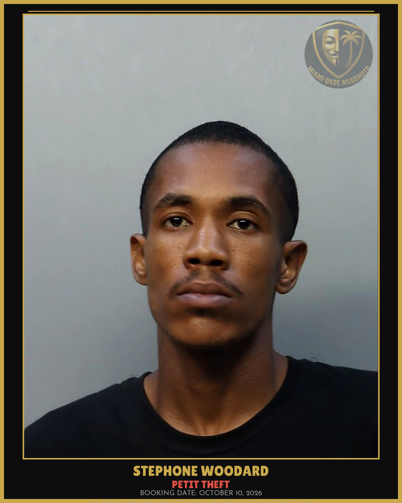 Woodard Stephone Arrested – Petit Theft – Miami-Dade County (October 10, 2026)