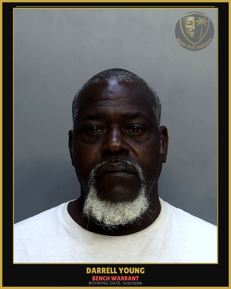 Young Darrell  Louis Arrested – Bench Warrant – Miami-Dade County (Unknown)