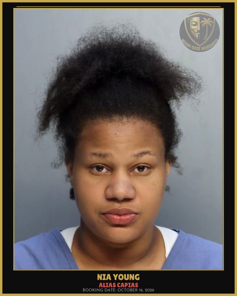 Young Nia Monee Arrested – ALIAS CAPIAS – Miami-Dade County (October 16, 2026)